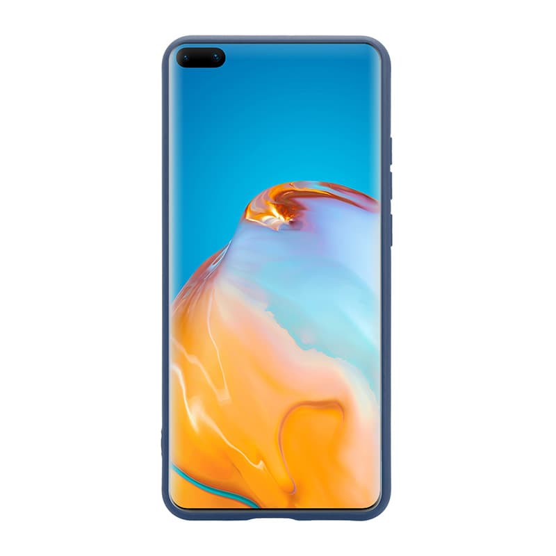Crong Color Cover - Huawei P40 Case (Blue) 3