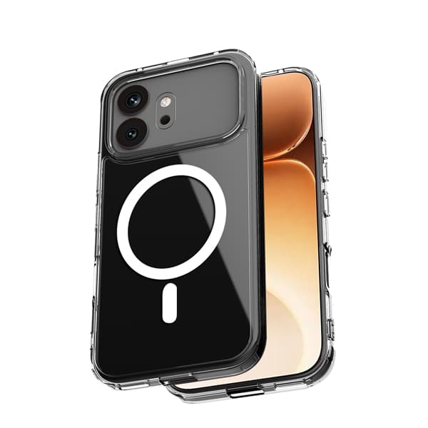 Crong Hybrid Clear Magnetic - MagSafe Honor 600 5G Case (Transparent) 1