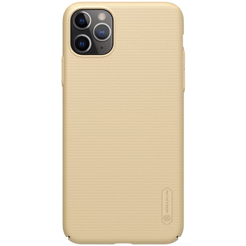 Nillkin Super Frosted Shield - Case for Apple iPhone 11 Pro Max (Golden) 2