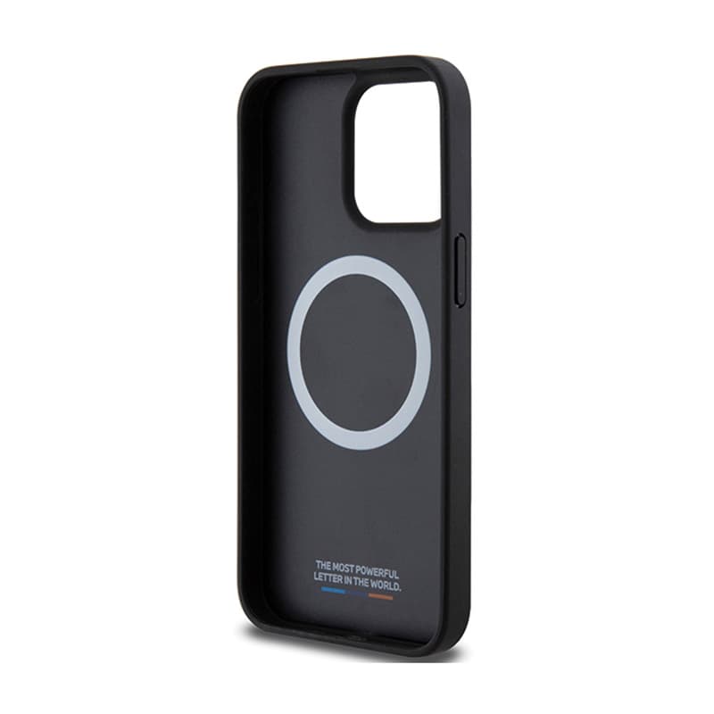 BMW Perforated Twisted Line MagSafe - Case for iPhone 15 Pro (black) 7