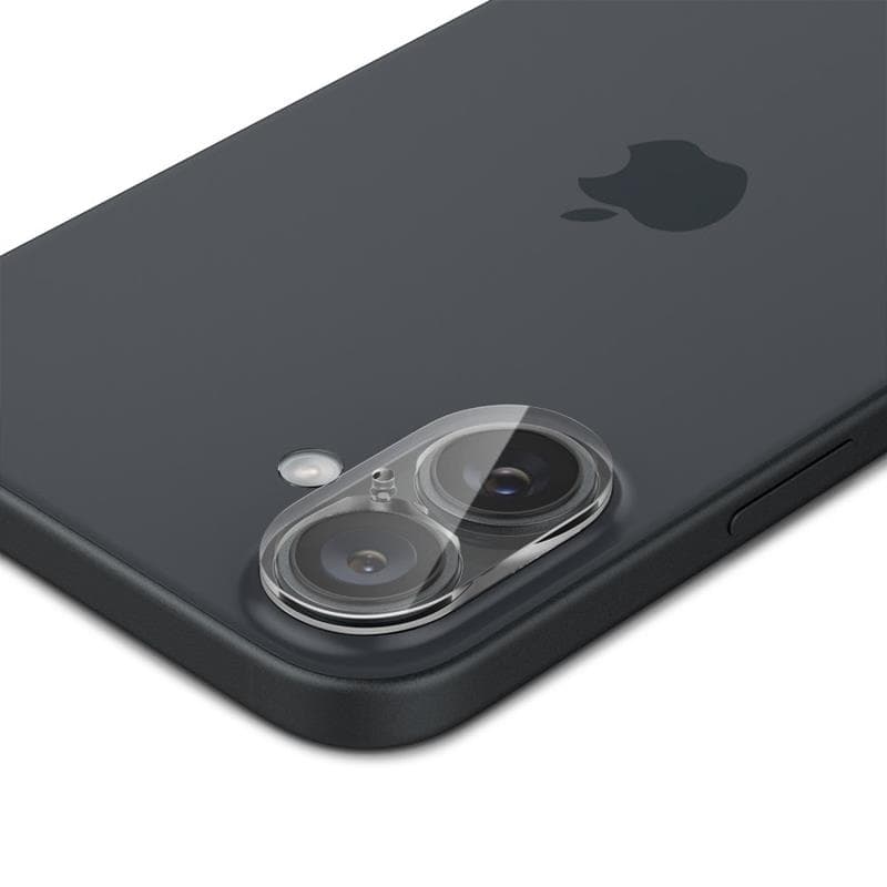 Spigen Optik GLAS.TR Camera Protector 2-Pack - Lens Protector for iPhone 16 / 16 Plus (2 pcs) (Clear) 4
