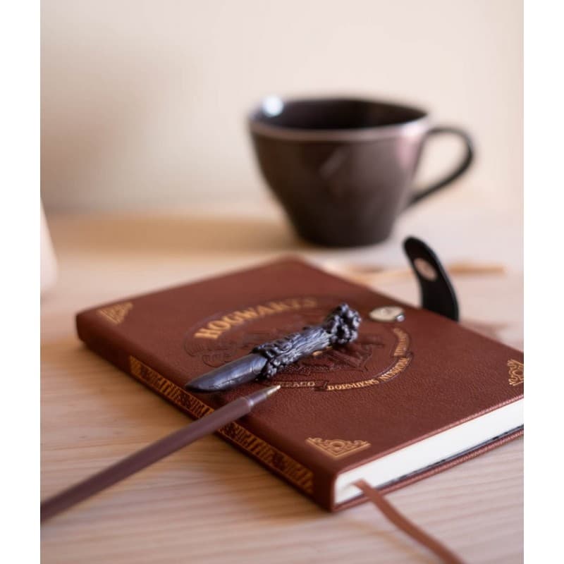 Harry Potter - A5 Notebook / Notebook with Wand-Shaped Pen 6