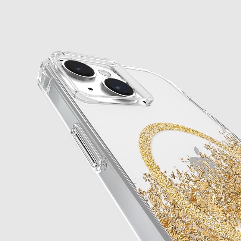 Case-Mate Karat MagSafe - Case for iPhone 15 / iPhone 14 / iPhone 13 decorated with gold (Marble) 7