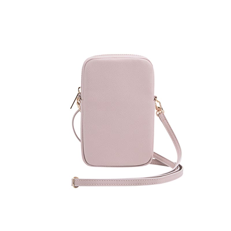 Guess Zip Triangle 4G - Phone bag (pink) 4