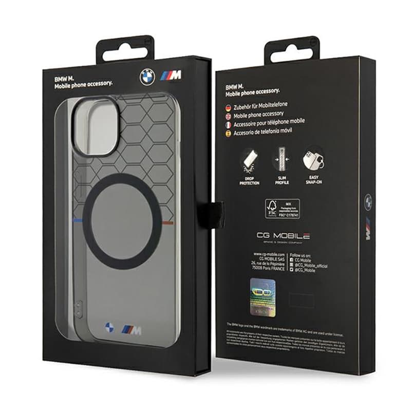 BMW Pattern MagSafe - Case for iPhone 14 (Grey) 8
