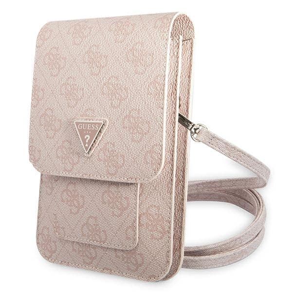 Guess Wallet 4G Triangle Logo Phone Bag (Pink) 1