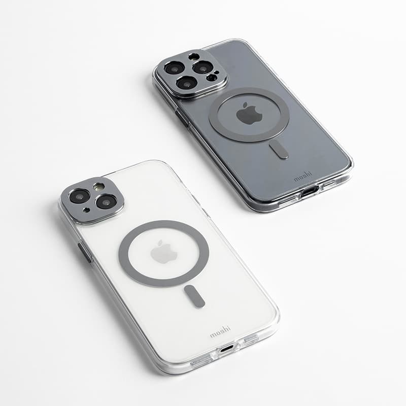 Moshi iGlaze MagSafe - Case for iPhone 15 (Meteorite Gray) 5