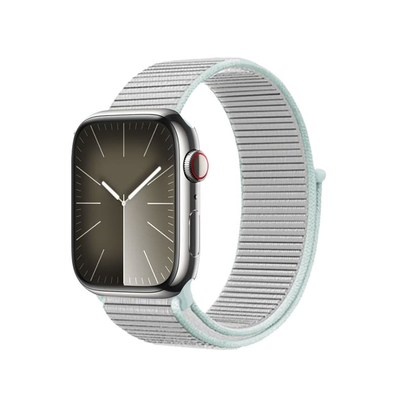 Crong Nylon - Sport Band for Apple Watch 38/40/41/42 mm (Pastel Gray) 4