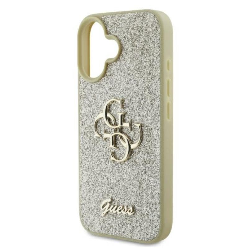 Guess Fixed Glitter Big 4G - Case iPhone 16 Plus (gold) 6