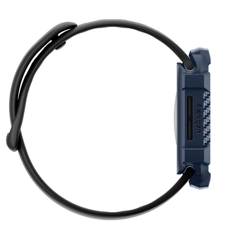 Spigen Rugged Armor V2 - Case for Apple Watch 10/11 42 mm (Navy Blue) 8
