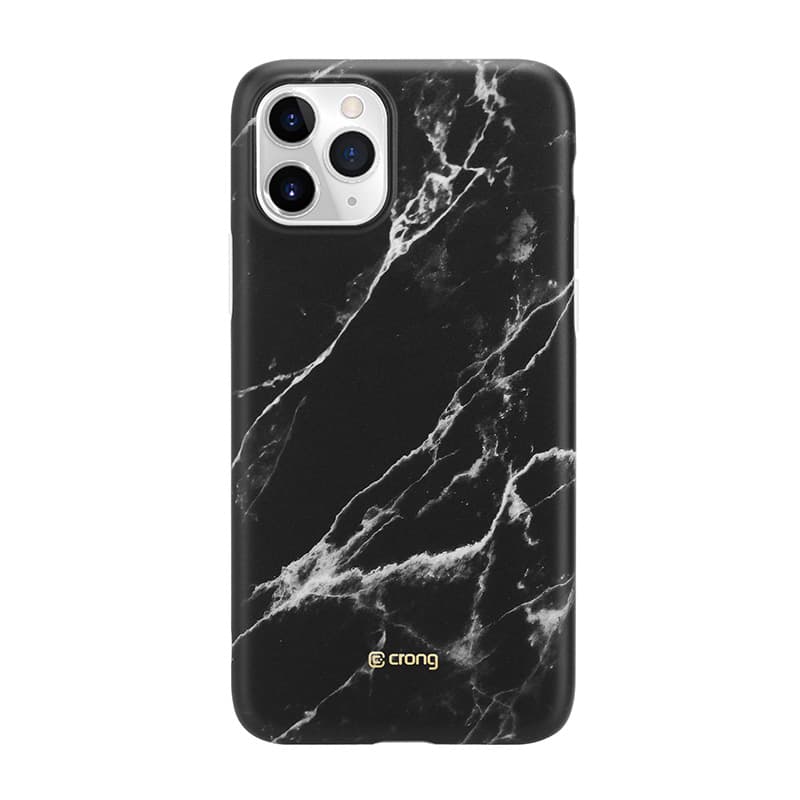Crong Marble Case – iPhone 11 Pro Case (Black)