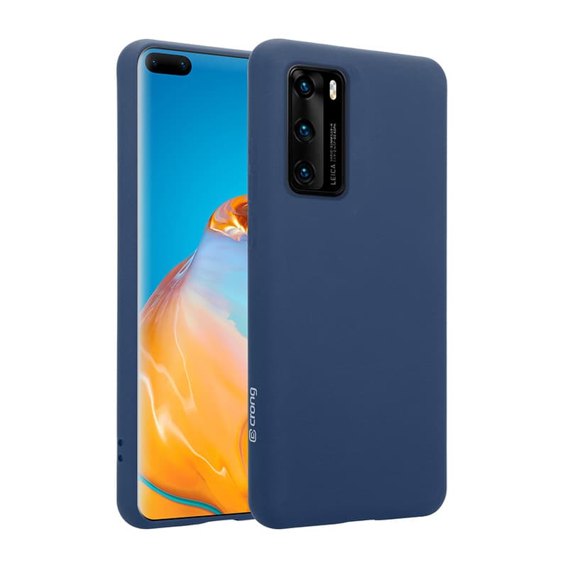 Crong Color Cover - Huawei P40 Case (Blue) 4