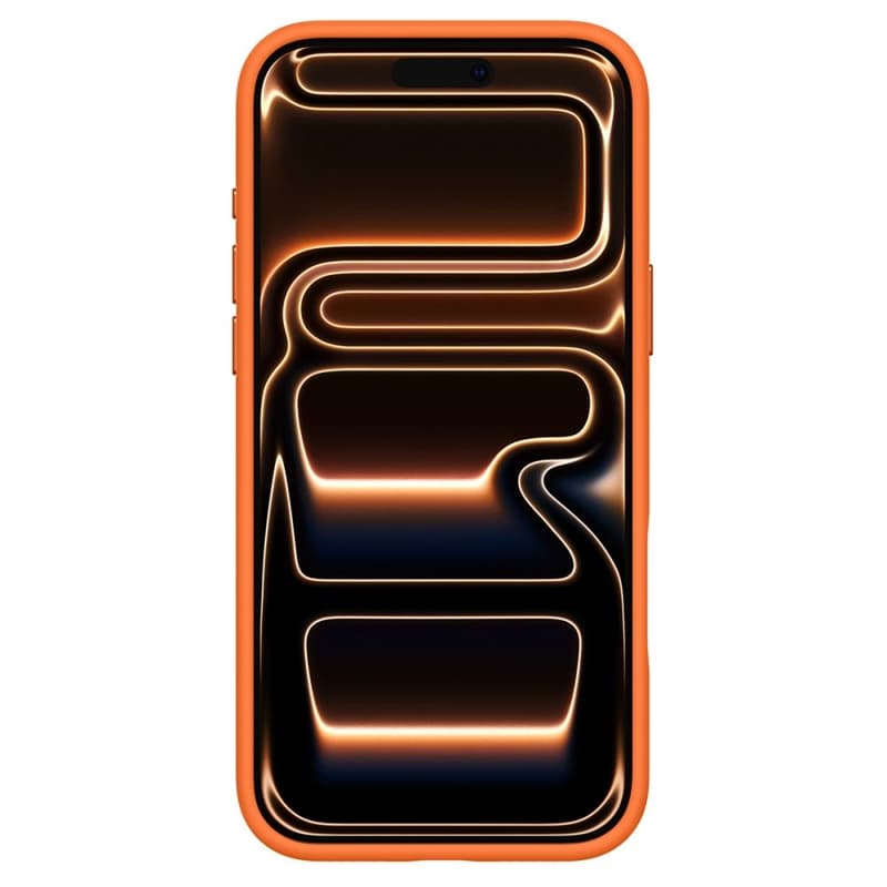 Spigen Silicone Fit Mag MagSafe - Case for iPhone 17 Pro (Cosmic Orange) 4