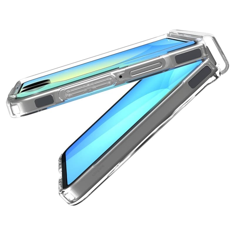 Spigen Ultra Hybrid Pro Mag MagSafe - Case for Samsung Galaxy Z Flip 7 (Clear/White) 5