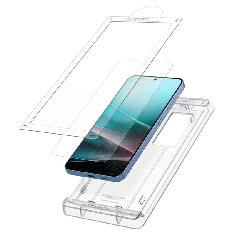 Spigen Elite Shield EZ Fit HD - Hydrogel Screen Protector for Samsung Galaxy S25+ (Clear) 3