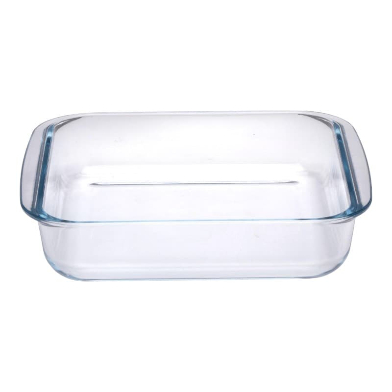 Alpina - Glass ovenproof dish 24.5x22x5 cm 1.6 L 2