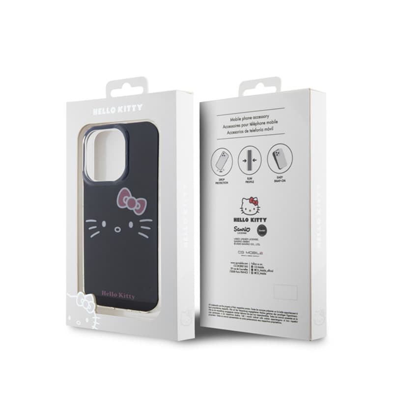Hello Kitty IML Kitty Face - iPhone 14 Pro Max case (black) 8