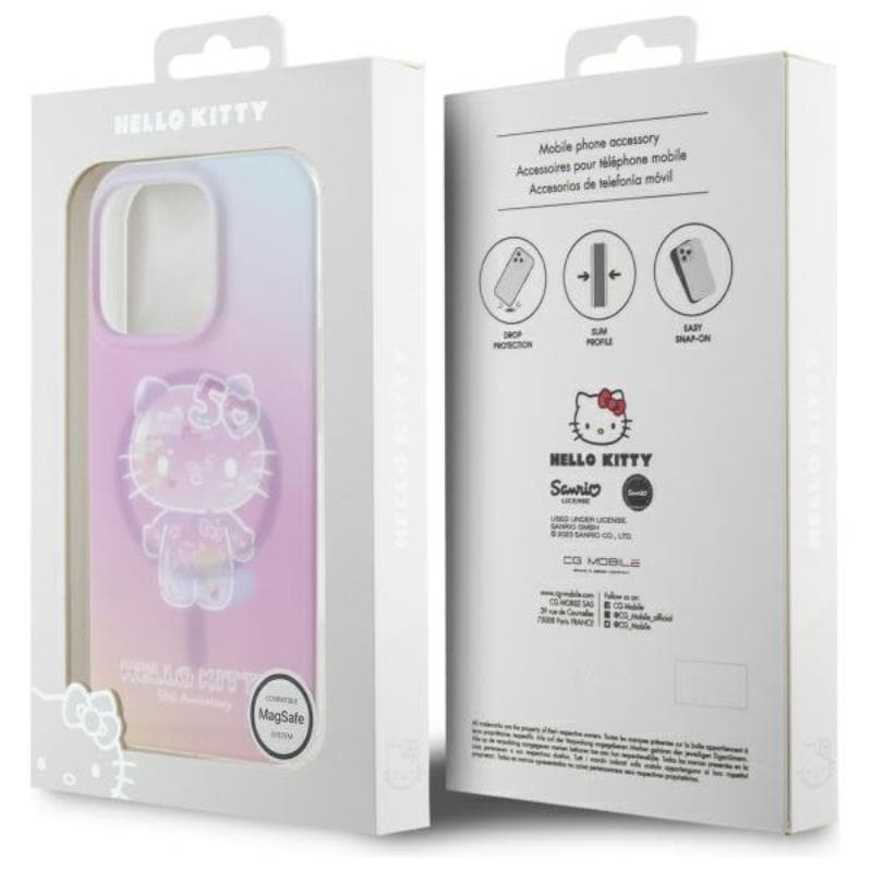 Hello Kitty IML 50TH Anniversary MagSafe - Case for iPhone 16 Pro (pink) 8