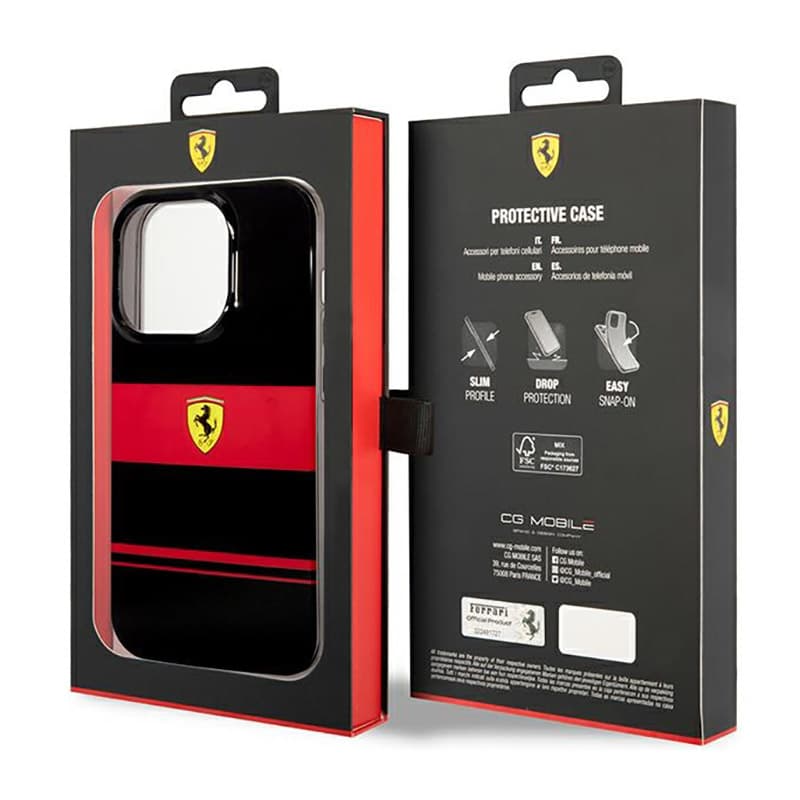 Ferrari Combi MagSafe - Case for iPhone 14 Pro (Black) 8