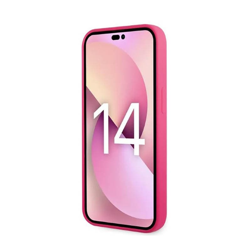 Karl Lagerfeld Silicone RSG - Case for iPhone 14 Plus (Pink) 5