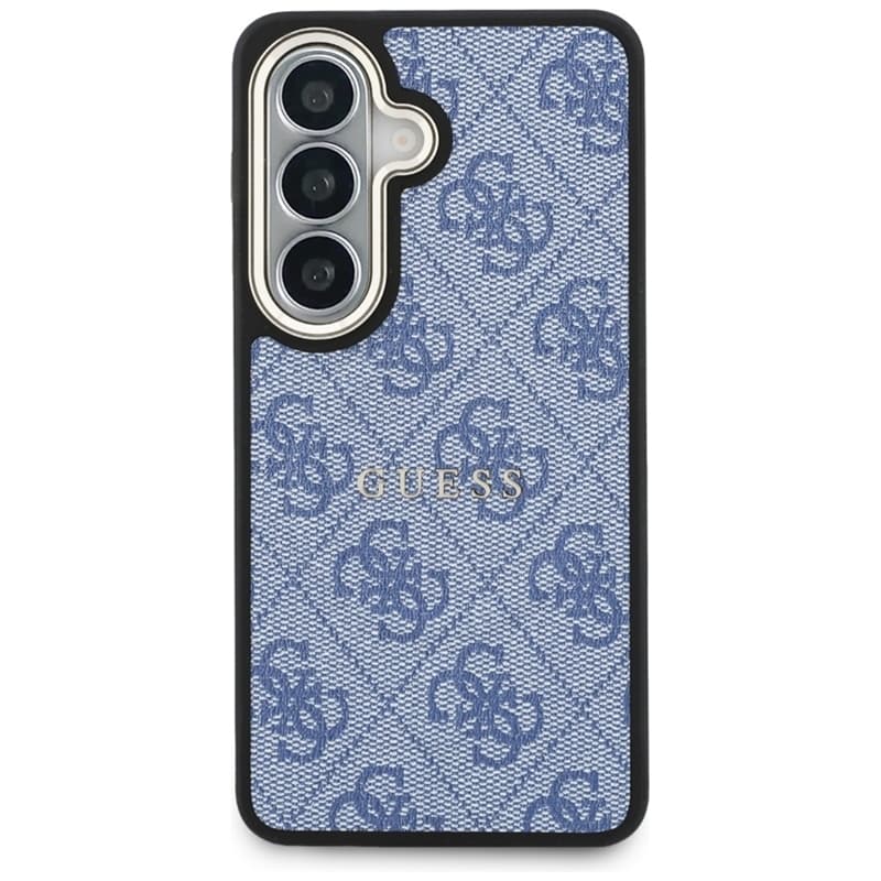 Guess 4G Embossed Ring MagSafe - Samsung Galaxy S26 Case (Blue) 3