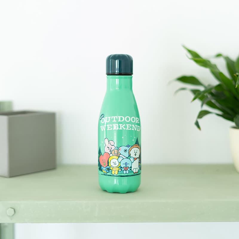 BT21 - Stainless steel 260 ml thermal lunch bottle Outdoor Weekend 4