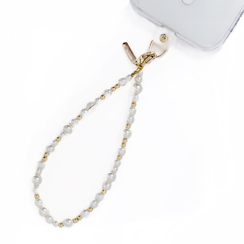 Crong Phone Charm - Lanyard Phone Pendant (Pearls) 1