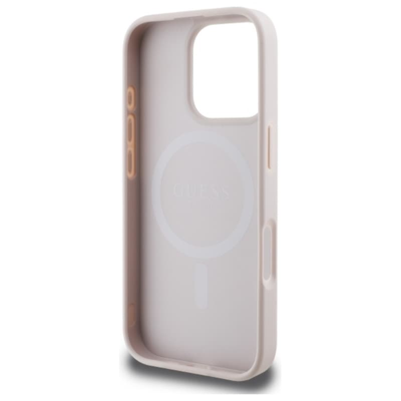 Guess 4G Ring Classic Logo MagSafe - Case for iPhone 16 Pro Max (pink) 7
