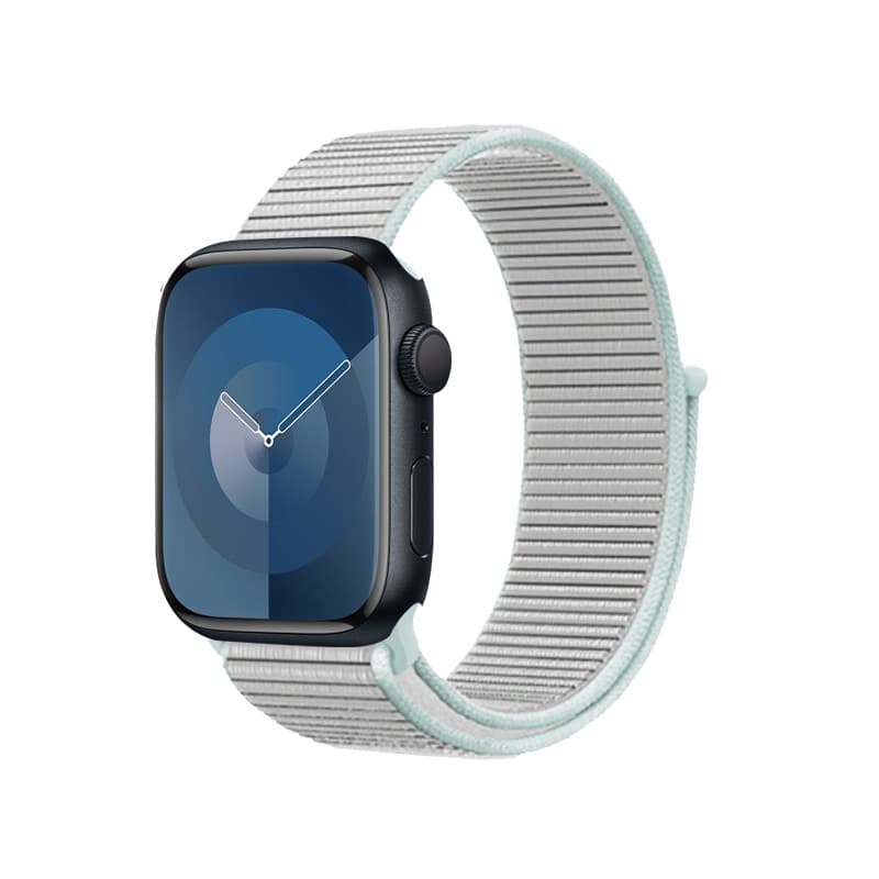 Crong Nylon - Sport Band for Apple Watch 38/40/41/42 mm (Pastel Gray) 5