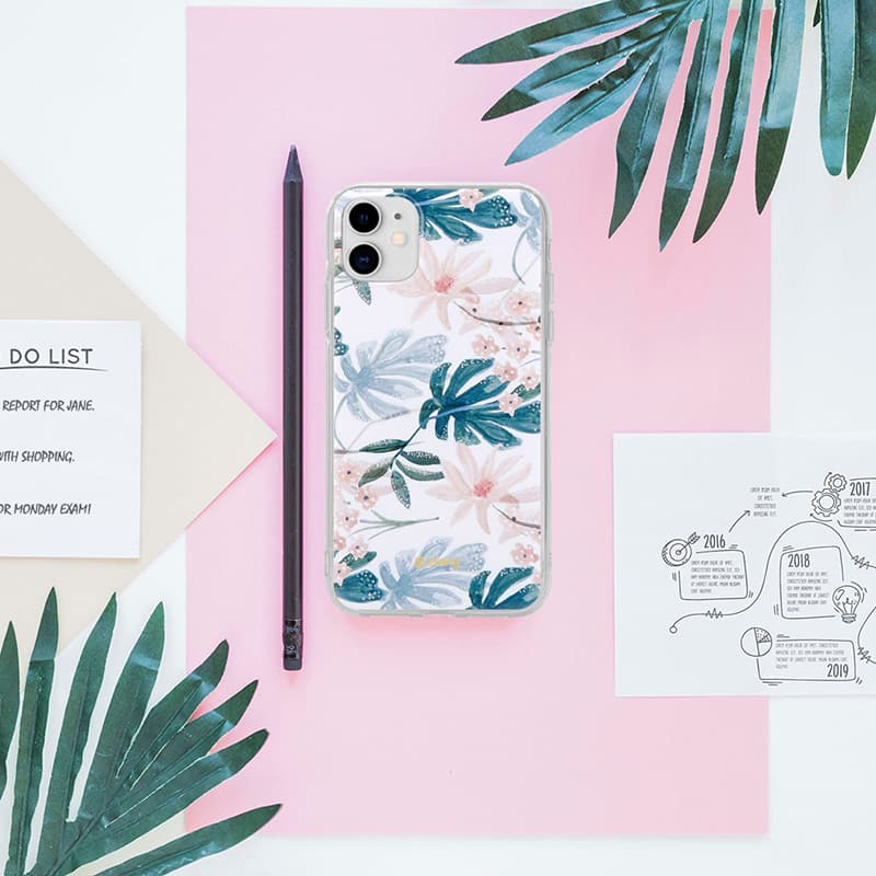 Crong Flower Case – iPhone 11 Case (Pattern 01) 7