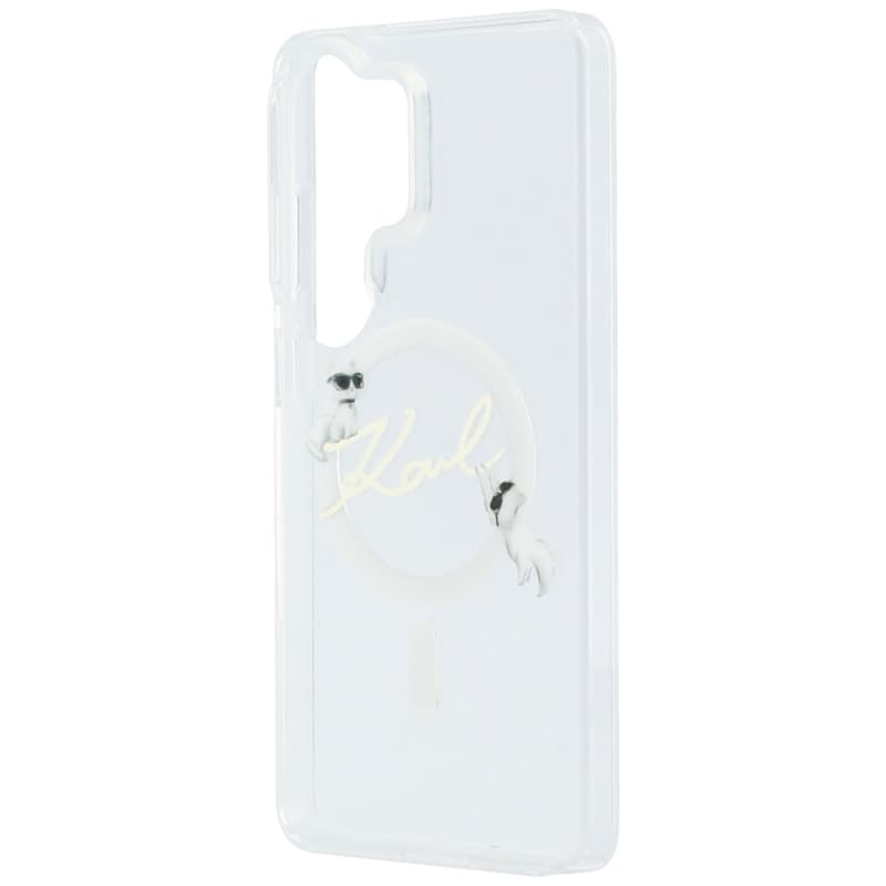 Karl Lagerfeld IML KC Script MagSafe - Samsung Galaxy S26 Ultra Case (Clear) 6
