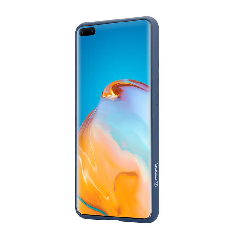 Crong Color Cover - Huawei P40 Case (Blue) 5
