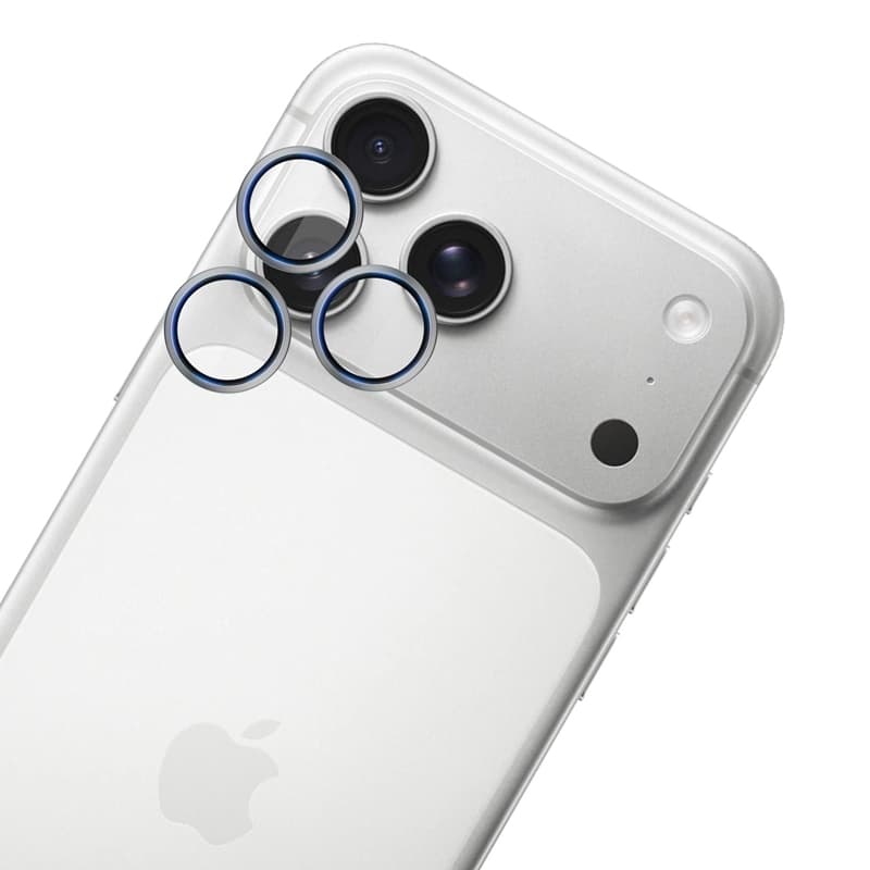 3mk HARDY Lens Protection Pro - Camera Lens Glass for iPhone 17 Pro / iPhone 17 Pro Max (Titanium Gray) 7