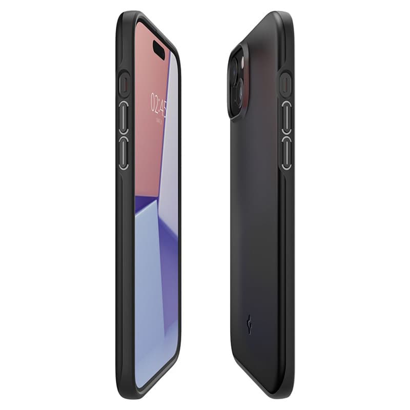 Spigen Thin Fit - Case for iPhone 15 Plus (Black) 7