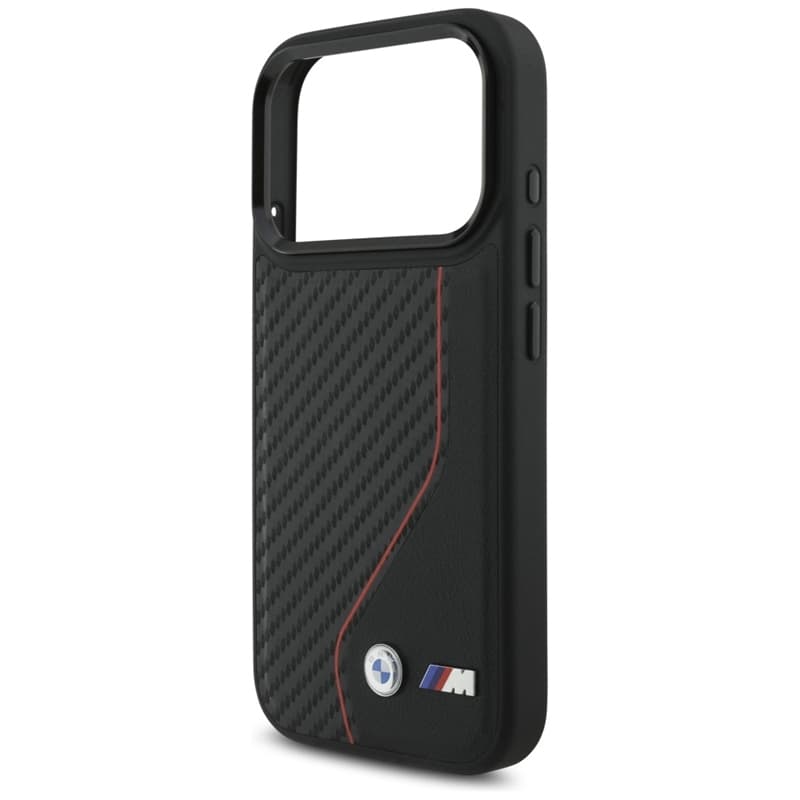 BMW M Carbon Line & Logo MagSafe - Case iPhone 17 Pro (red) 6