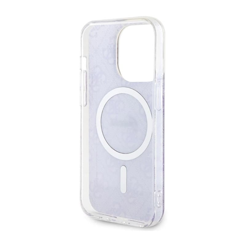 Guess 4G MagSafe - Case for iPhone 14 Pro (Purple) 7