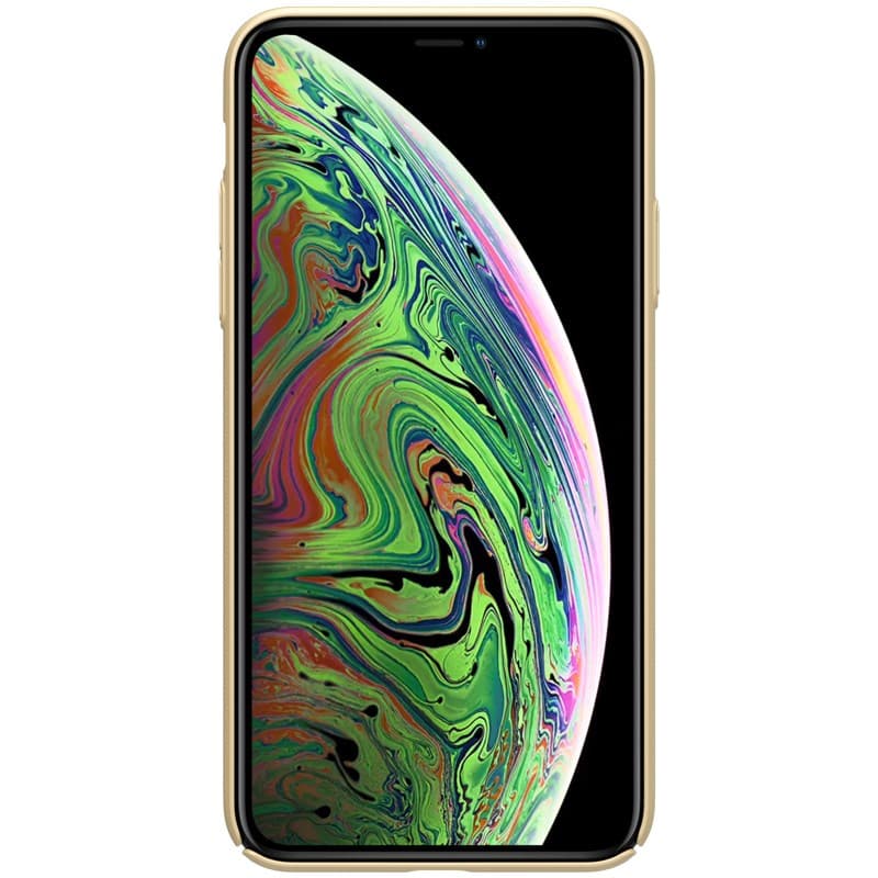 Nillkin Super Frosted Shield - Case for Apple iPhone 11 Pro Max (Golden) 4
