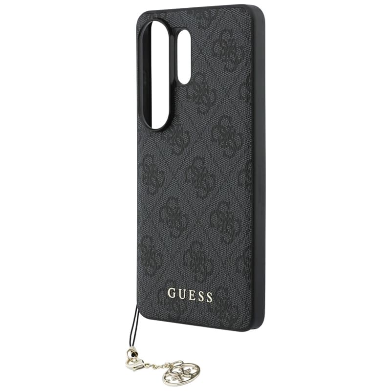 Guess 4G Classic Logo Charm MagSafe - Samsung Galaxy S26 Ultra Case (Black) 5
