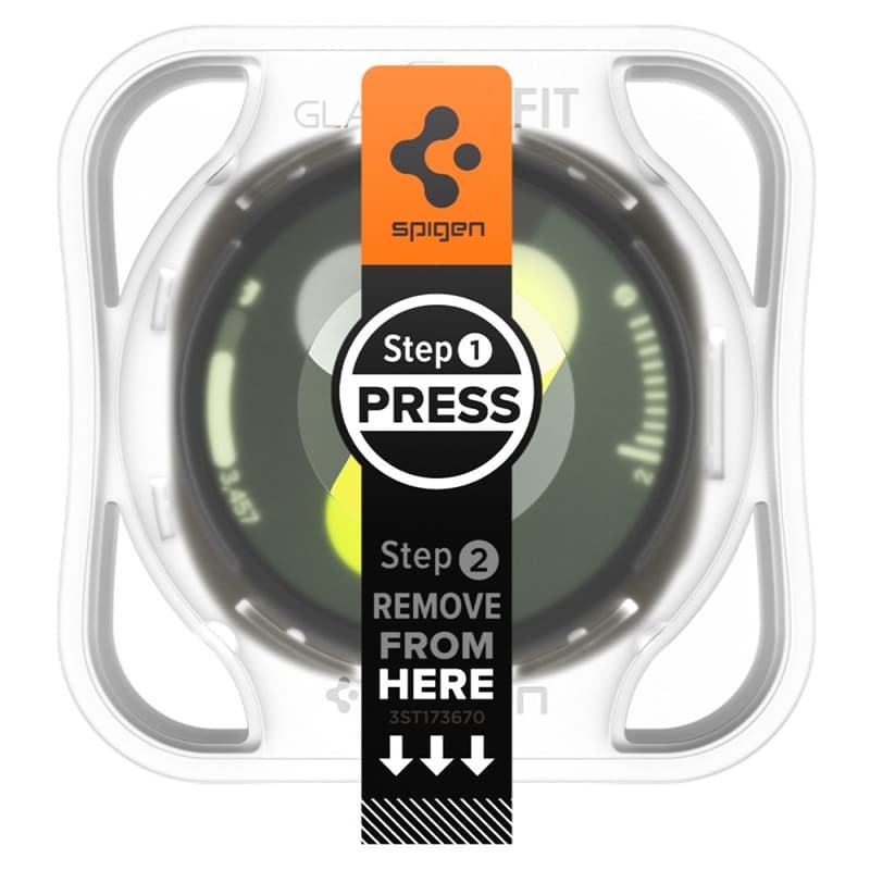 Spigen GLAS.TR EZ FIT 2-Pack - Tempered Glass for Samsung Galaxy Watch 8 44 mm (2 pcs) 3