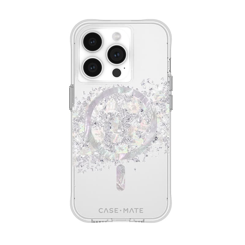 Case-Mate Karat MagSafe - iPhone 15 Pro Case with Mother of Pearl (A Touch of Pearl) 1