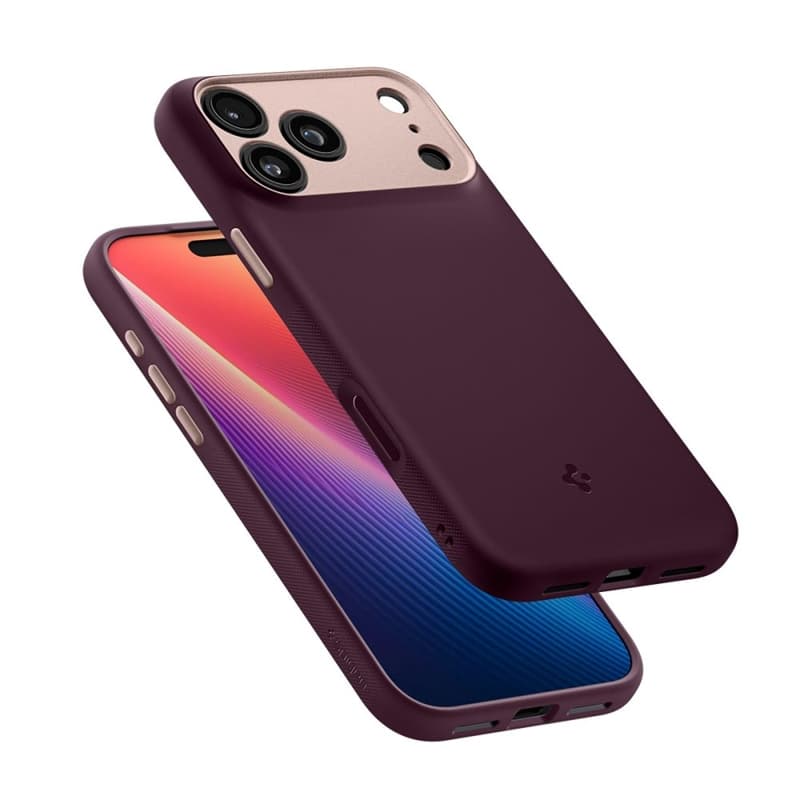 Spigen Nano Pop Mag MagSafe - Case for iPhone 17 Pro Max (Burgundy Bean) 8