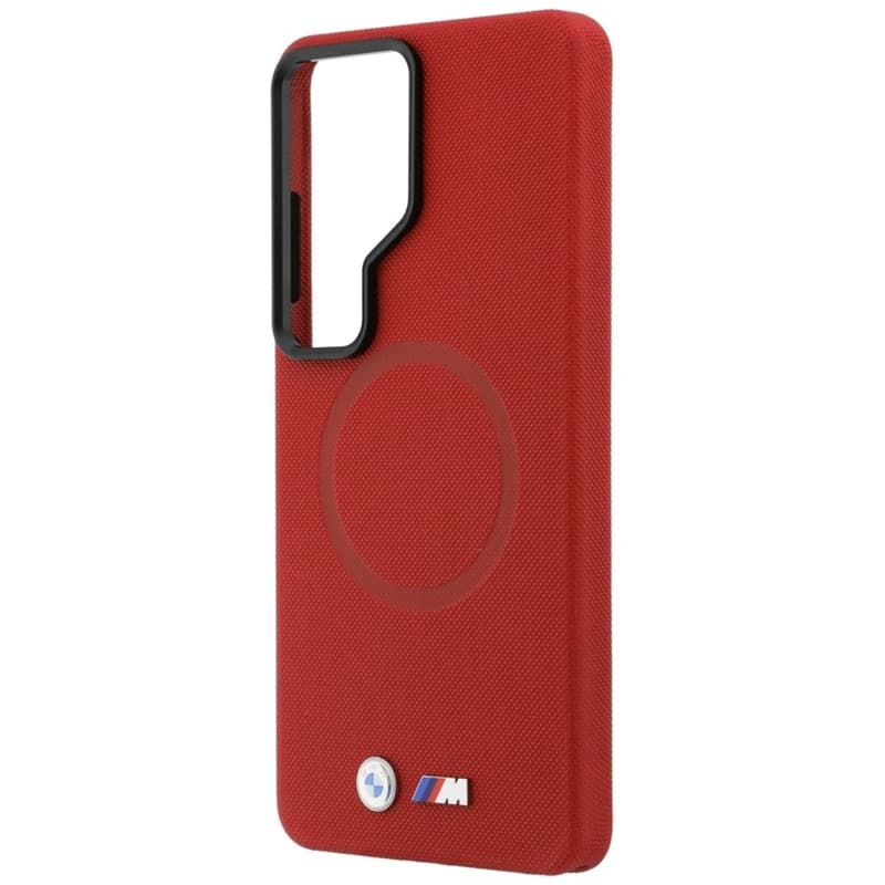 BMW M Metal Logo MagSafe - Samsung Galaxy S26 Ultra Case (Red) 6
