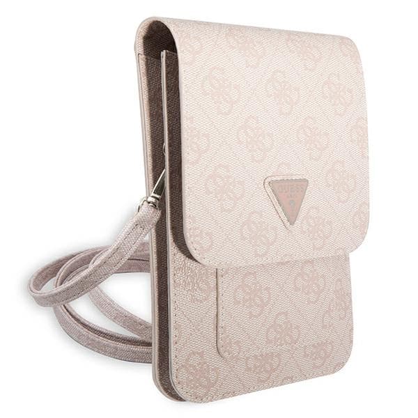 Guess Wallet 4G Triangle Logo Phone Bag (Pink) 3