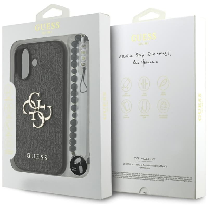 Guess 4G Strap 4G Classic Logo - Case iPhone 17 (black) 8