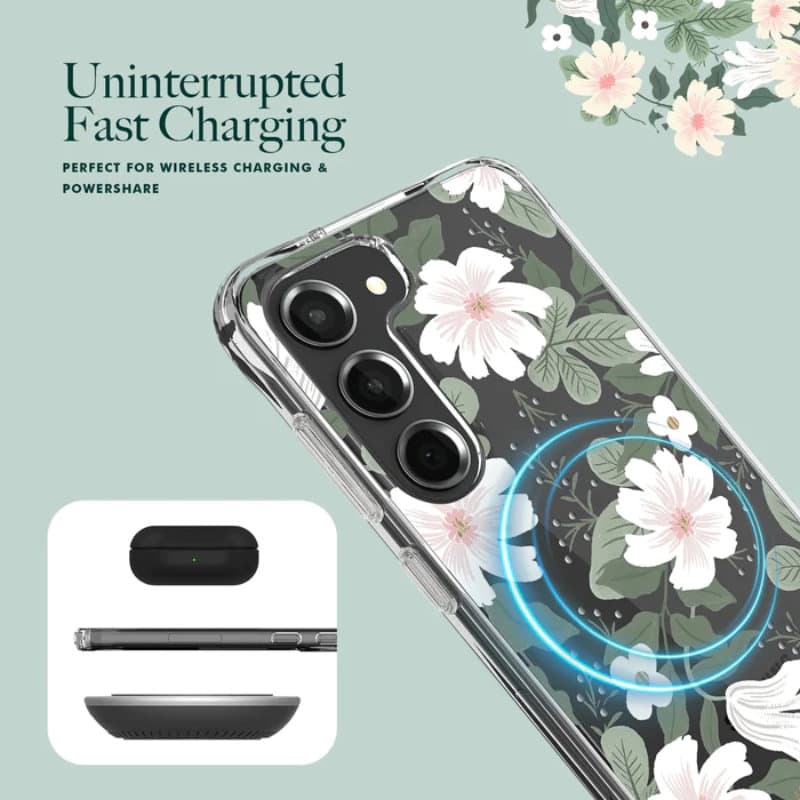 Rifle Paper Clear - Case for Samsung Galaxy S23 (Willow) 8