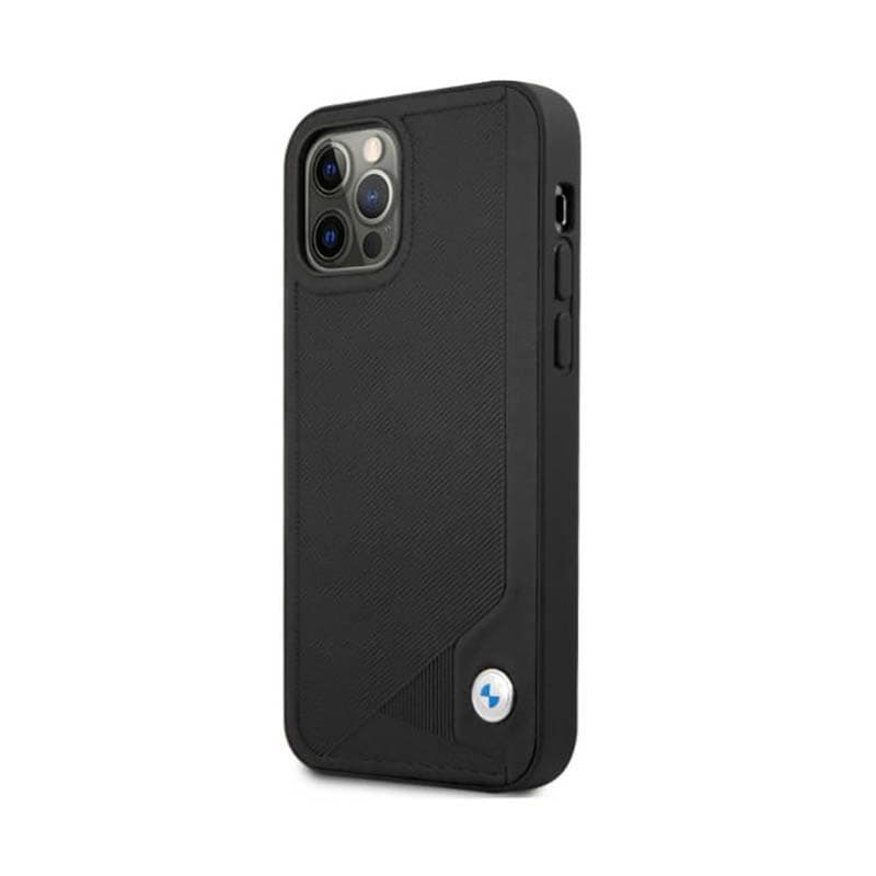 BMW Leather Deboss - Case for iPhone 12 / iPhone 12 Pro (Black) 2