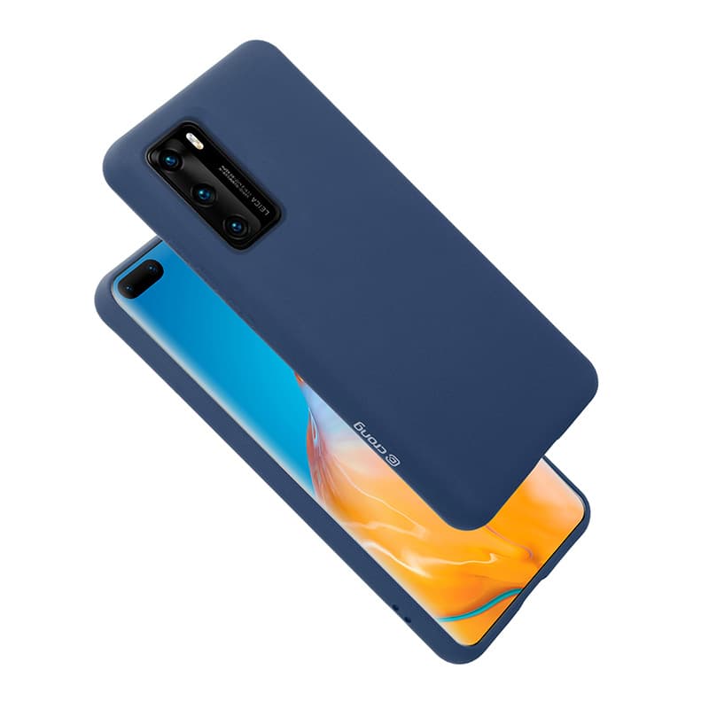 Crong Color Cover - Huawei P40 Case (Blue) 6