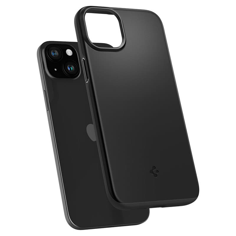 Spigen Thin Fit - Case for iPhone 15 Plus (Black) 8