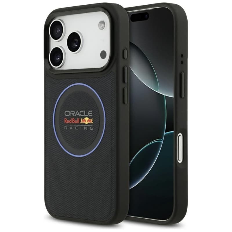 Red Bull Meshed Blue Ring & Metal Buttons MagSafe - iPhone 17 Pro Case (Navy Blue) 1
