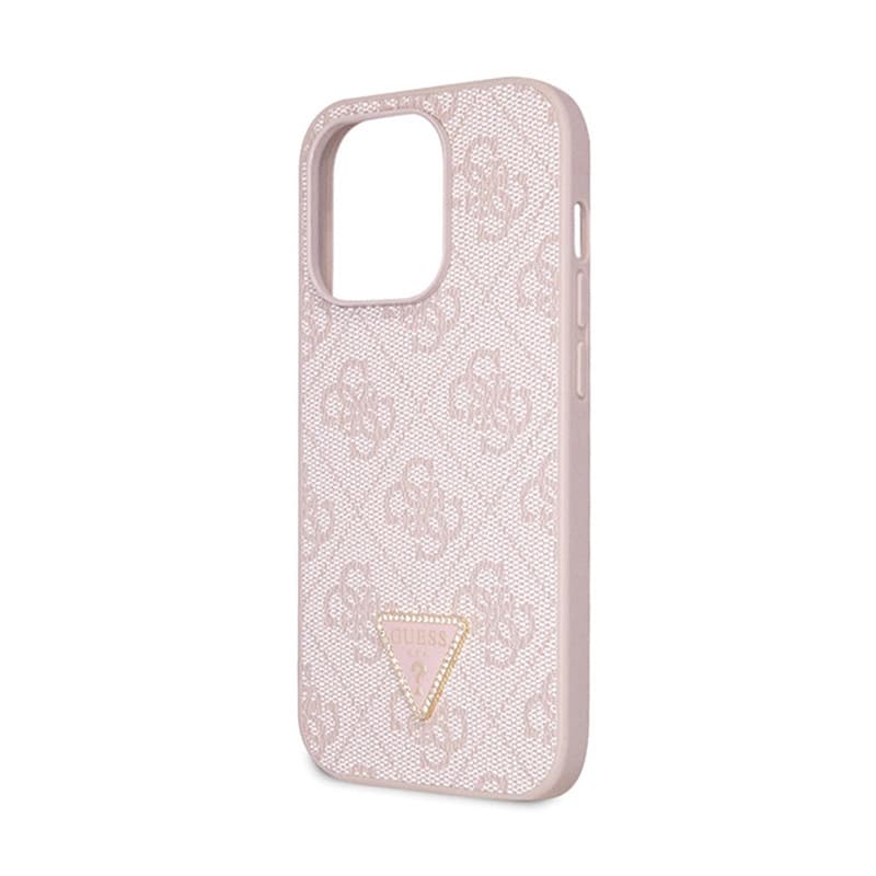 Guess Crossbody 4G Metal Logo - iPhone 15 Pro Case (pink) 7